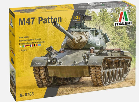 Italeri 1/35 M47 Patton Tank Scale Model [variant_option4]