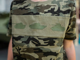 Kids Camo Tank T-Shirt