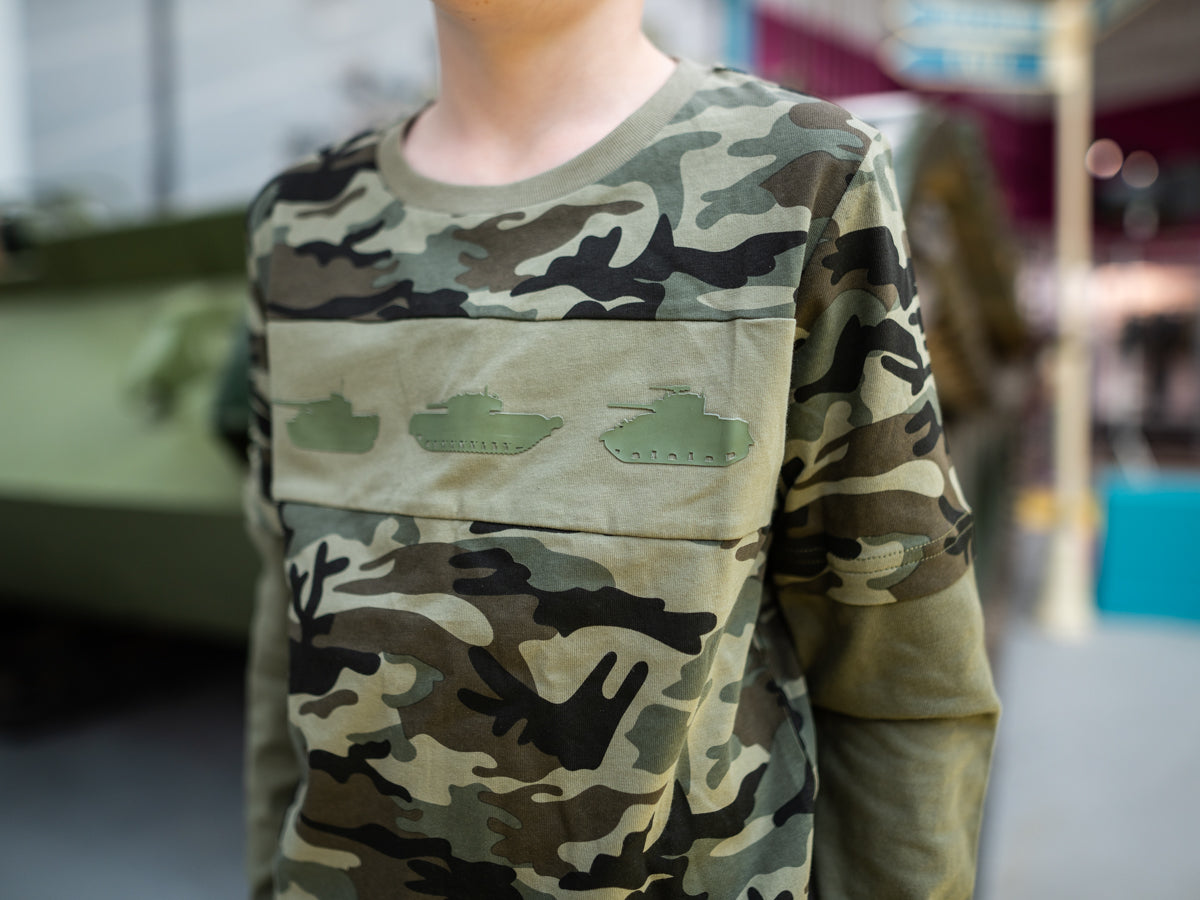 Kids Camo Tank Long Sleeve T-Shirt