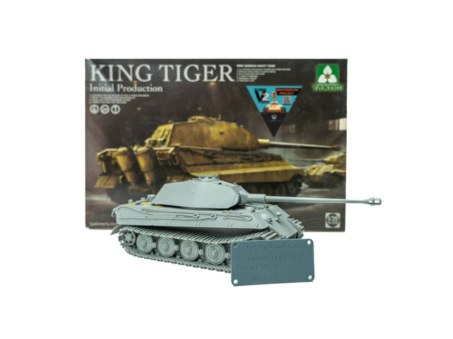 PRE-ORDER: Takom King Tiger V2 Model (QR Code) Scale Model Takom