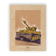 Art Print: Tiger Tank Wall Art On Demand Star Editions 11x14" No Frame
