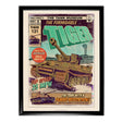 Art Print: The Formidable Tiger Comic Print Wall Art On Demand Star Editions 11x14" With Black Frame