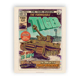 Art Print: The Formidable Tiger Comic Print Wall Art On Demand Star Editions 11x14" No Frame