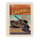 Art Print: The Cromwell Cruiser Tank Comic Print Wall Art On Demand Star Editions 11x14" No Frame