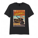 The Cromwell Cruiser Comic T-Shirt T-Shirt On Demand Star Editions Black S