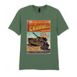 The Cromwell Cruiser Comic T-Shirt T-Shirt On Demand Star Editions Military Green S