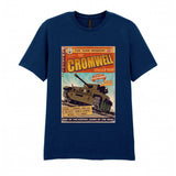The Cromwell Cruiser Comic T-Shirt T-Shirt On Demand Star Editions Navy S