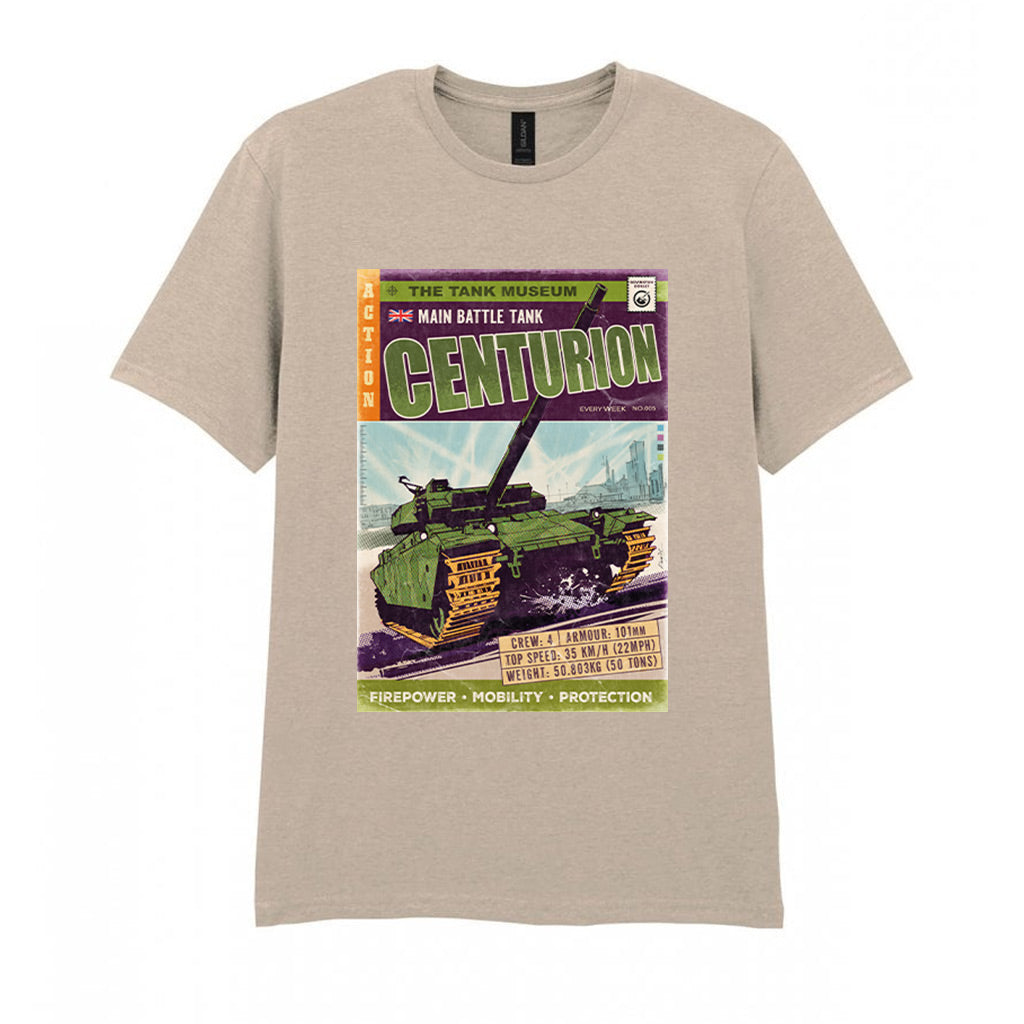 Centurion Comic T-Shirt T-Shirt On Demand Star Editions Sand S