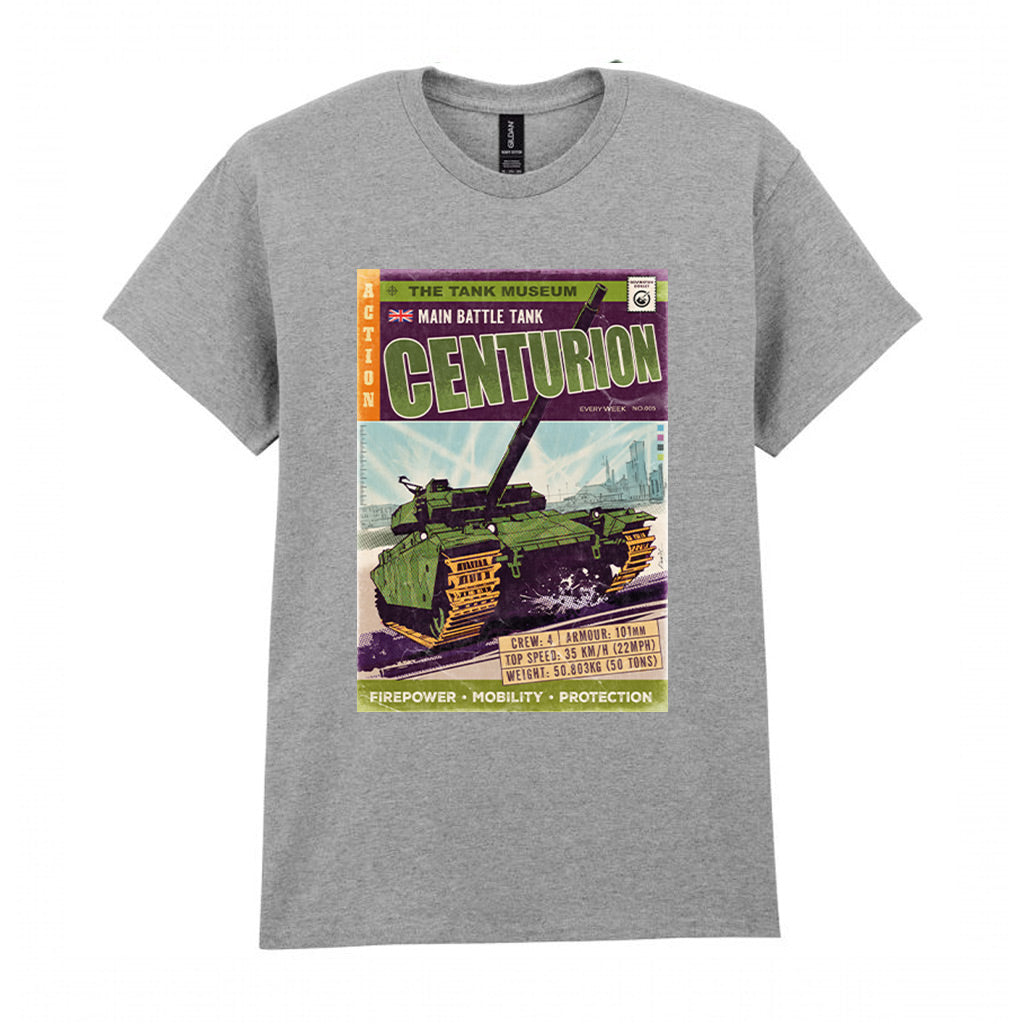 Centurion Comic T-Shirt T-Shirt On Demand Star Editions Sport Grey S