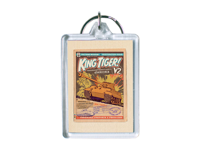 King Tiger V2 Keyring (CHECK) Keyrings Star Editions Ltd