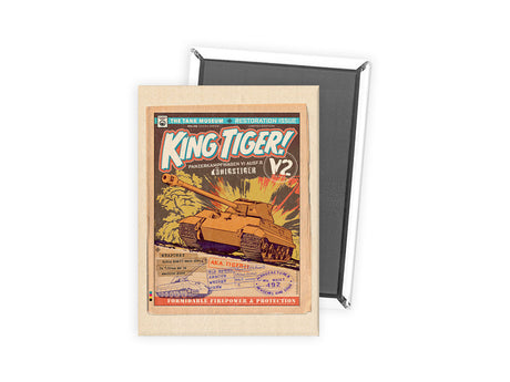 King Tiger V2 Magnet Fridge Magnet Star Editions Ltd