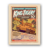 Art Print: King Tiger Comic Print Wall Art On Demand Star Editions 11x14" No Frame