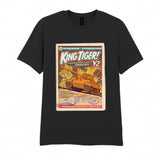 King Tiger Comic T-Shirt T-Shirt On Demand Star Editions Black S