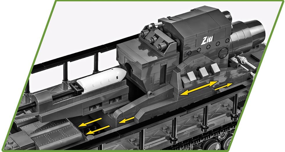Cobi Karl-Gerat 040 "Ziu" Brick Model Kit [variant_option4]