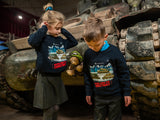 Kids Driving Home for Christmas Sweater