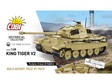 Pre-Order: Cobi King Tiger V2 1/28 Scale Brick Model Kit Cobi