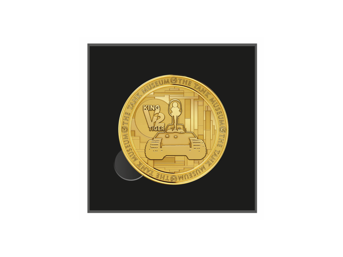 Cobi King Tiger V2 Medallion