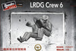 Thunder Models 1/35 LRDG Crew 6 Scale Model Thunder model