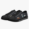 King Tiger V2 Low Top Canvas Trainer Black Footwear I Love A Hanger