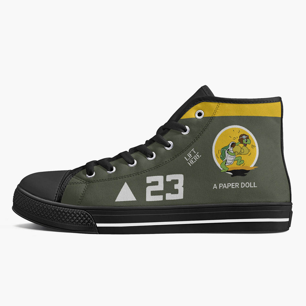 Sherman High Top Canvas Trainer