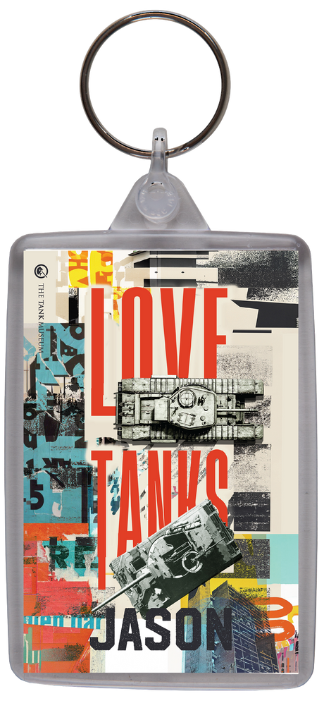 Love Tanks Personalised Keyring Keyring My Moments