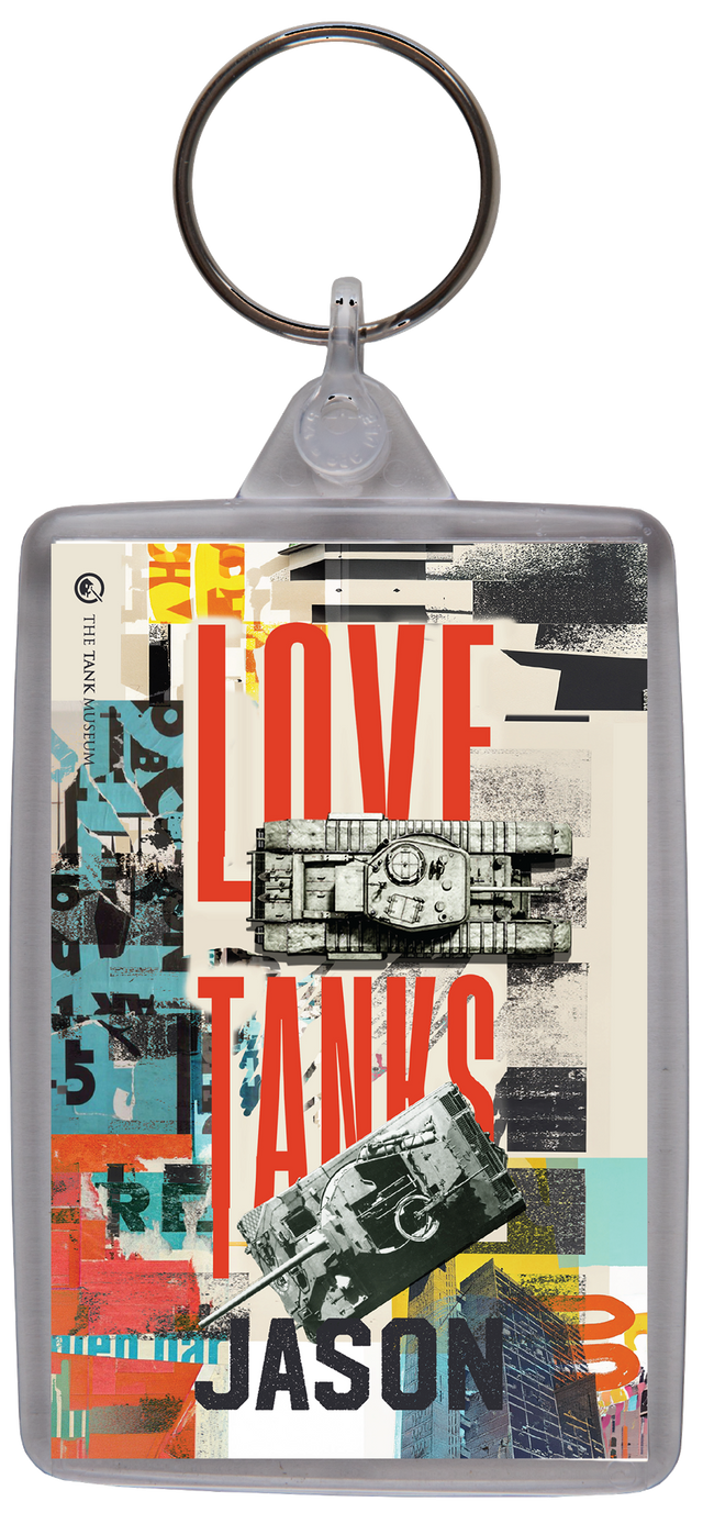 Love Tanks Personalised Keyring Keyring My Moments