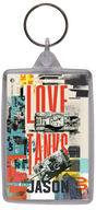 Love Tanks Personalised Keyring Keyring My Moments
