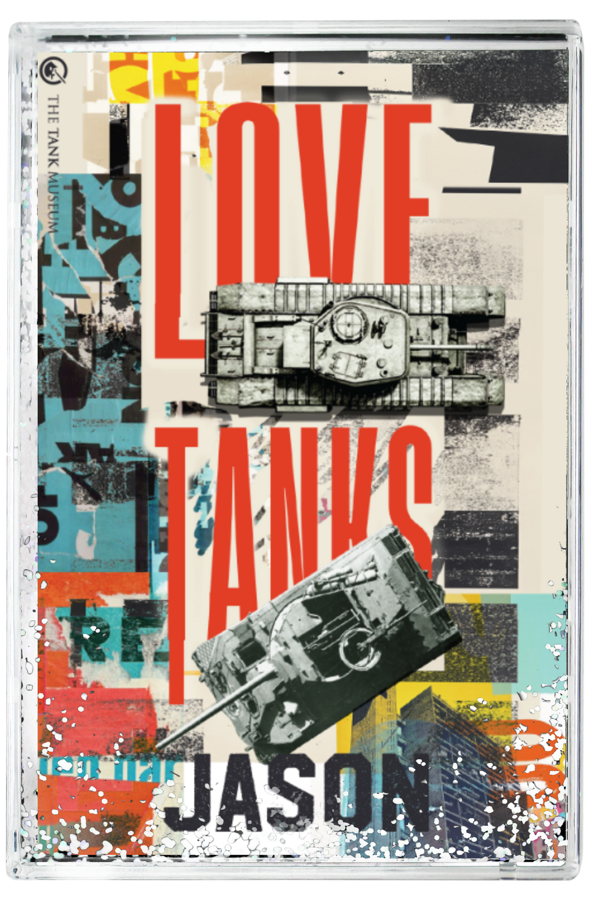 Love Tanks Glitter Block