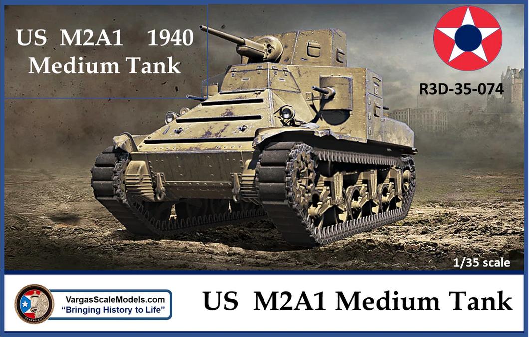 Luis Vargas 1/35 US Med Tank M2A1