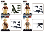 Sluban WWII Mini Figures in Bag Model Accessories [variant_option4]