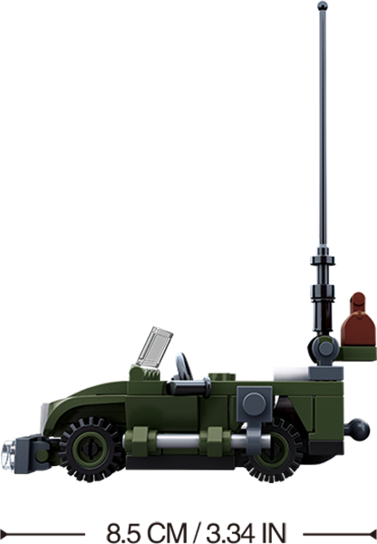 Sluban - WWII Allied Jeep Brick Model Kit [variant_option4]