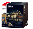 Sluban 1/35 Tiger E-S CHECK Brick Model Kit Kombat