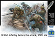 Master Box 1/35 British Infantry, Before the attack, WWI era. Scale Model Master Box