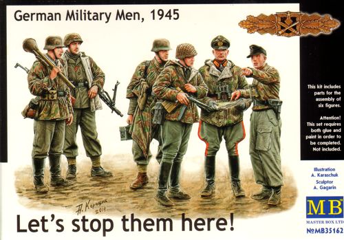Master Box 1/35 German Soldiers, 1945 - 'Lets stop them here!'