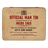 Civil Defence Micro Shed Tin