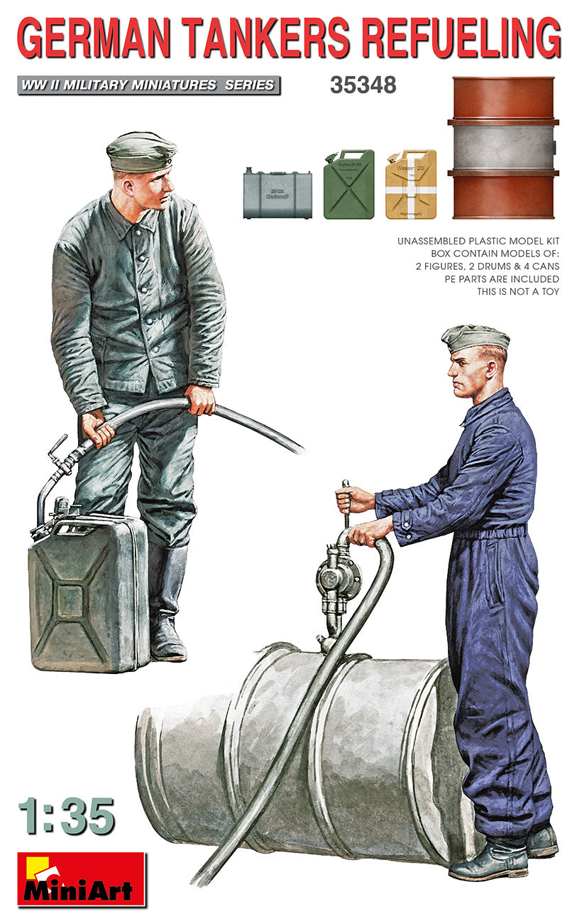 MiniArt 1/35  German Tankers Refueling.