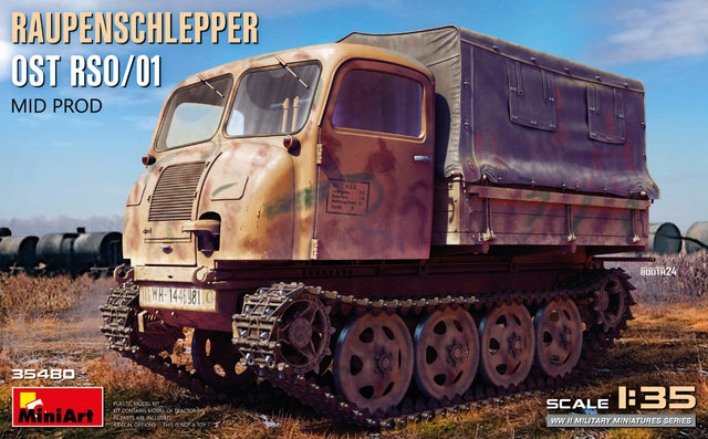 Miniart 1/35 Raupenschlepper Ost RSO/01. Mid Scale Model MiniArt