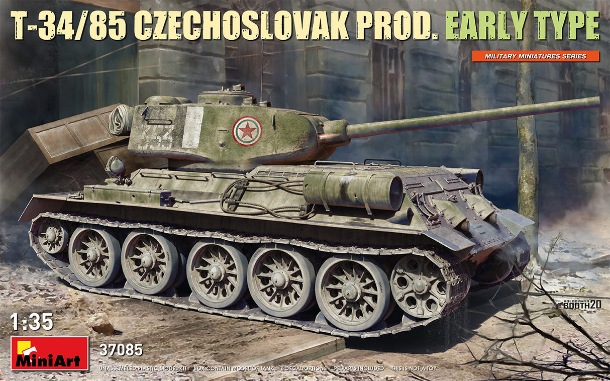 MiniArt 1/35 T-34/85 Czechoslovak Prod, early Type