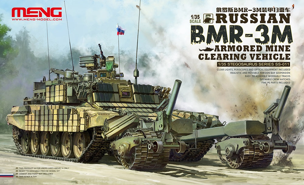 Meng 1/35 BMR-3M Mine Clearing Vehicle