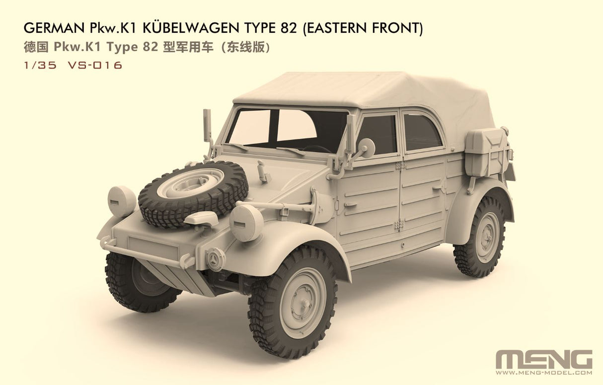 Meng 1/35 Kubelwagen Type 82, Eastern Front