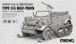Meng 1/35 Kubelwagen Type 155 Halftrack Scale Model [variant_option4]