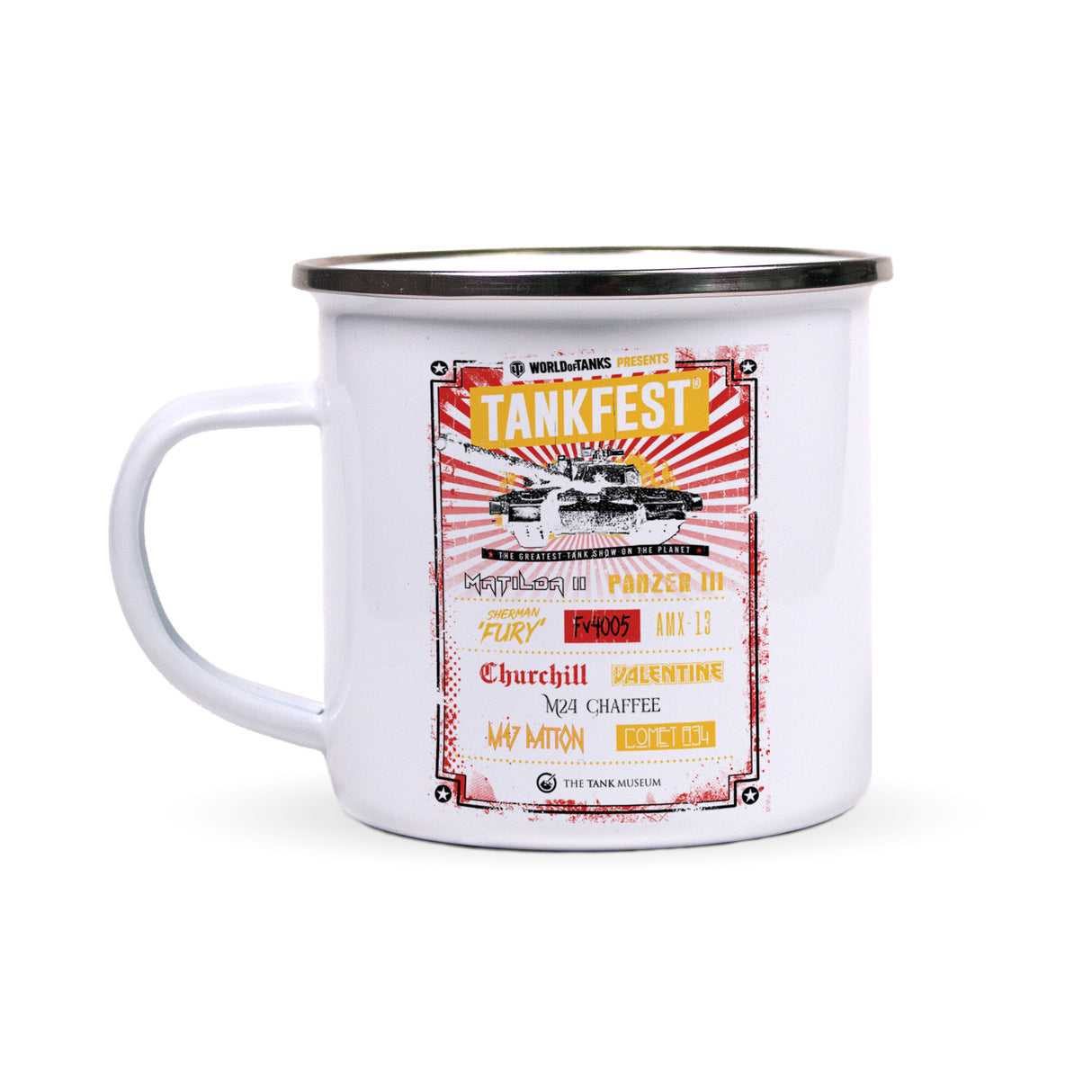 TANKFEST 2024 Enamel Mug