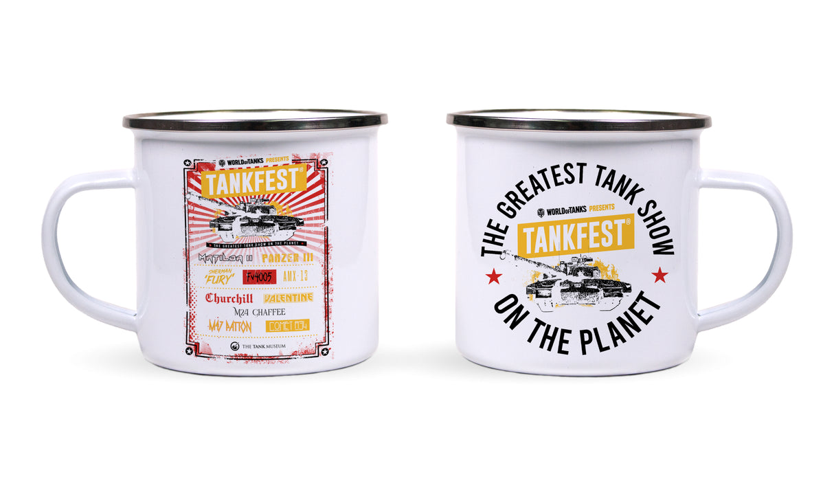 TANKFEST 2024 Enamel Mug