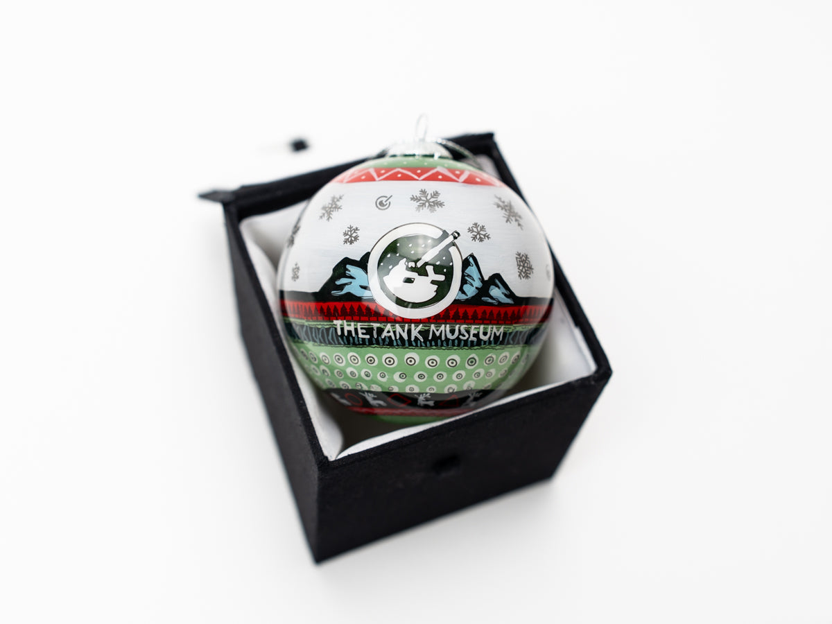 Bauble Santa in Sherman Tank 2026 (Ready to make Live if happy to go ahead with Xmas!) Homewares Lighthome