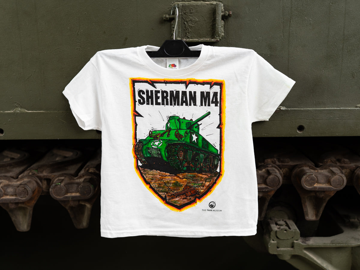 Sherman Colour In T-Shirt T-Shirt Splat Planet Limited