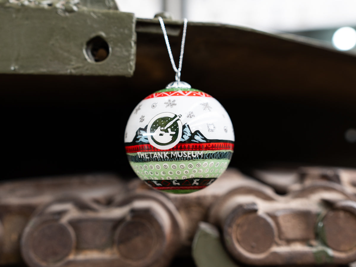 Bauble Santa in Sherman Tank 2026 (Ready to make Live if happy to go ahead with Xmas!) Homewares Lighthome