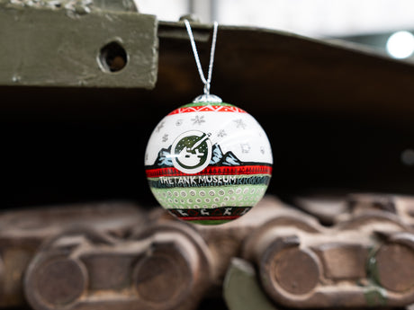 The 2026 Tank Museum Bauble: Santa in Sherman Tank Homeware Lighthome