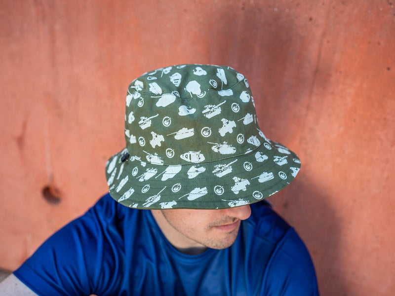 Reversible Tank Bucket Hat Hat T and F