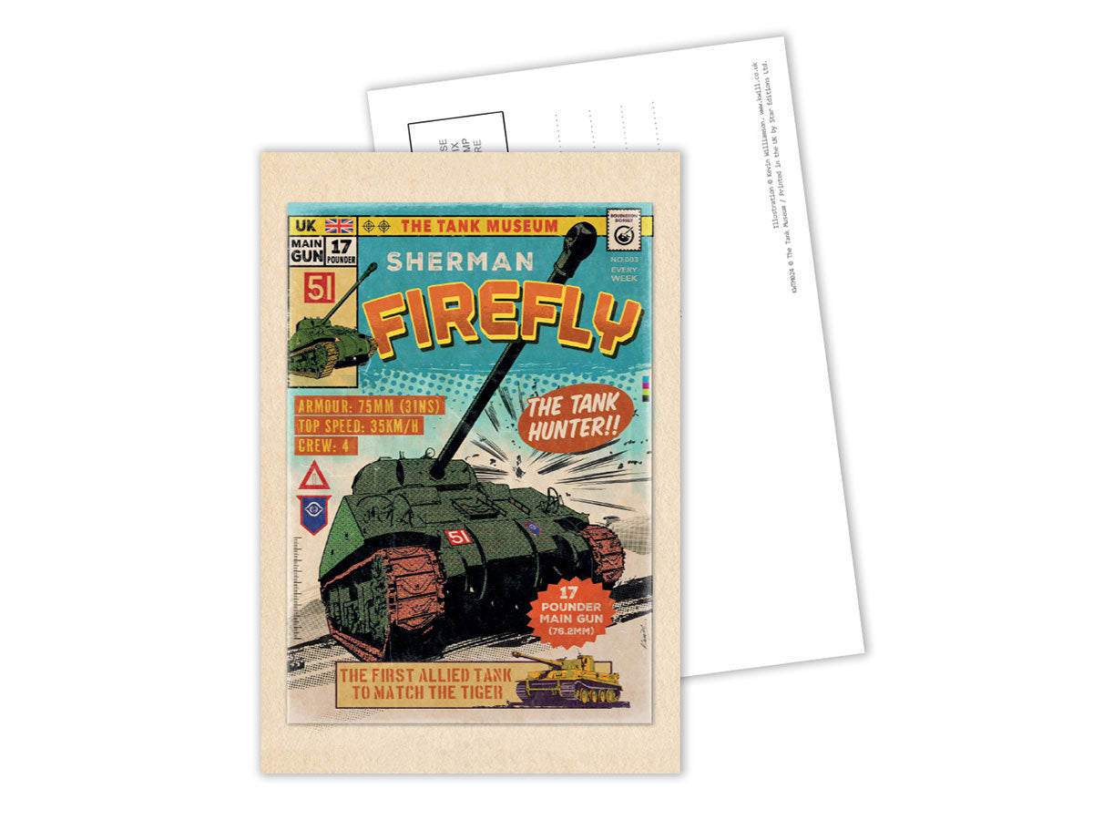 Comic Postcards Pack of 6 (Needs Weight and WORM) wooden signs Star Editions Ltd