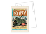 Comic Postcards Pack of 6 (Needs Weight and WORM) wooden signs Star Editions Ltd